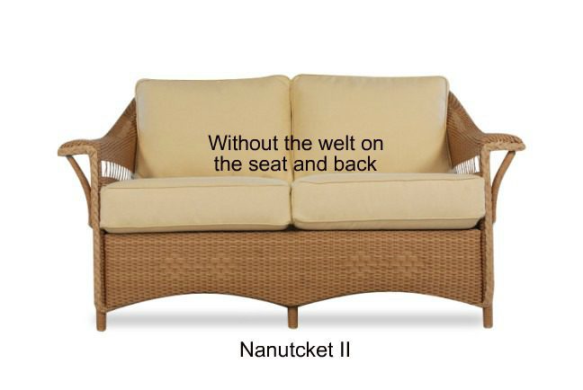 Nantucket II Loveseat Replacement Cushions