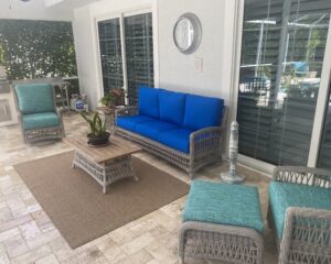 Lloyd Flanders Mackinac Cushions